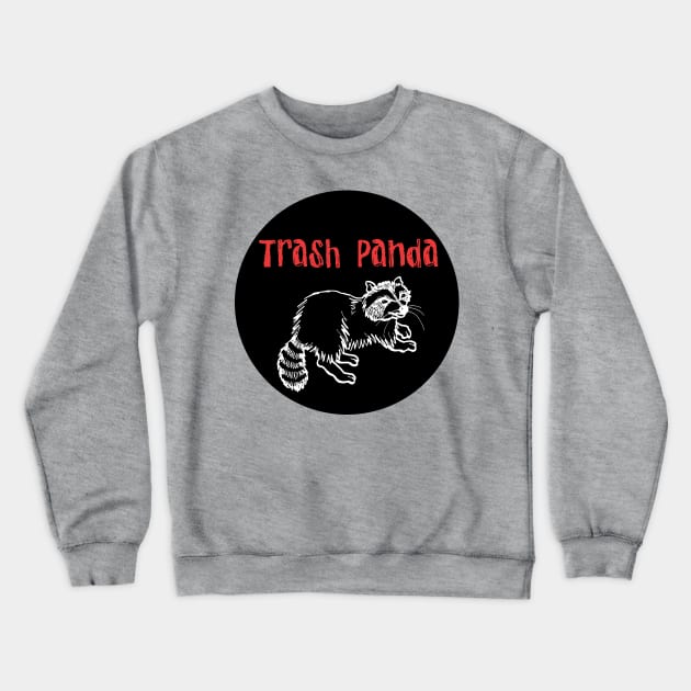 Trash Panda Crewneck Sweatshirt by AgentsOfCosplay